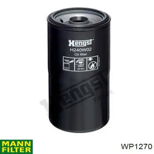 Масляный фильтр WP1270 Mann-Filter