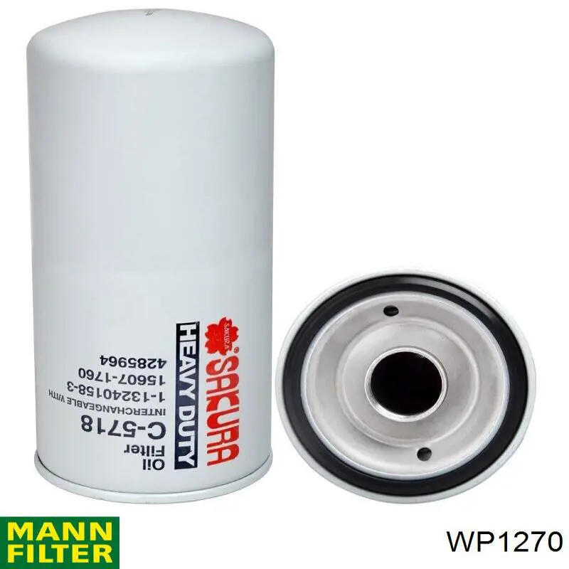 Купить WP1270 Mann-Filter Фильтр центробежный очистки масла