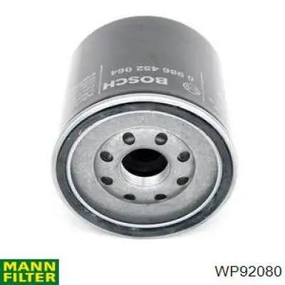 Filtro de aceite WP92080 Mann-Filter