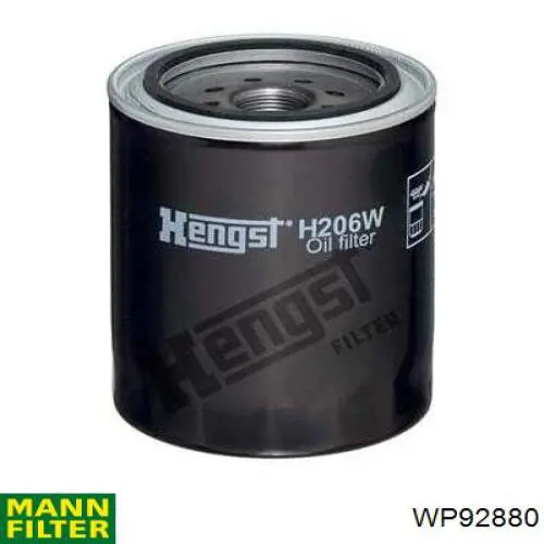 WP92880 Mann-Filter масляный фильтр