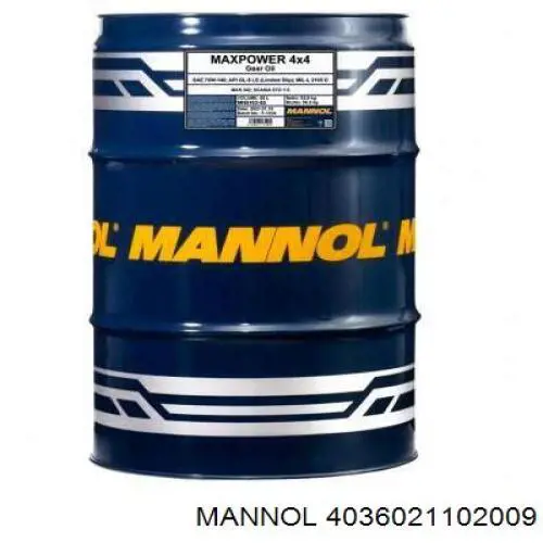 Трансмиссионное масло 4036021102009 Mannol