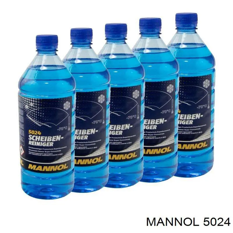 Жидкость омывателя лобового стекла MANNOL 5024