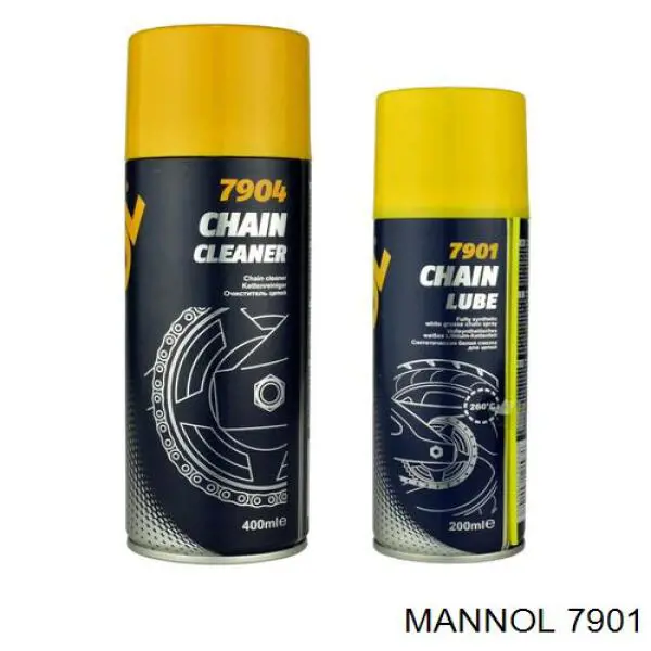 Очиститель-смазка цепей мотоциклов MANNOL 7901