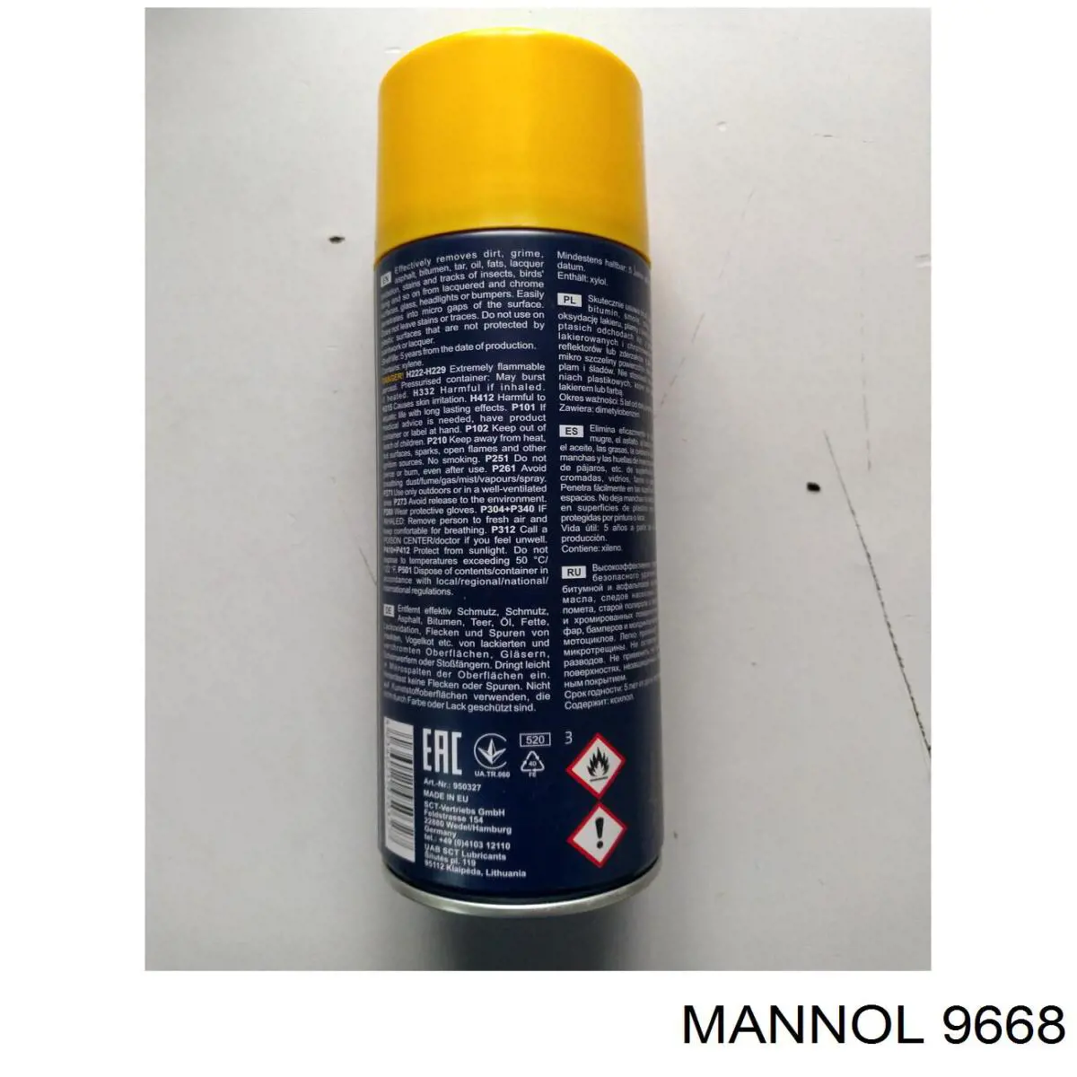 Купить 9668 Mannol Активная пена (аэрозоль)