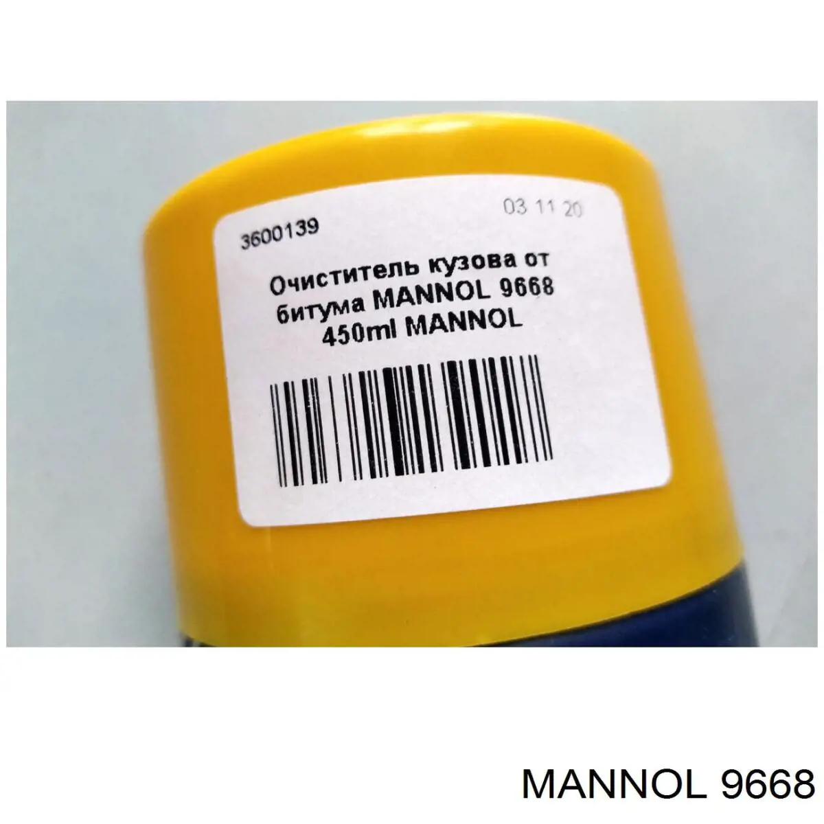 9668 Mannol Очиститель битумных пятен и следов насекомых