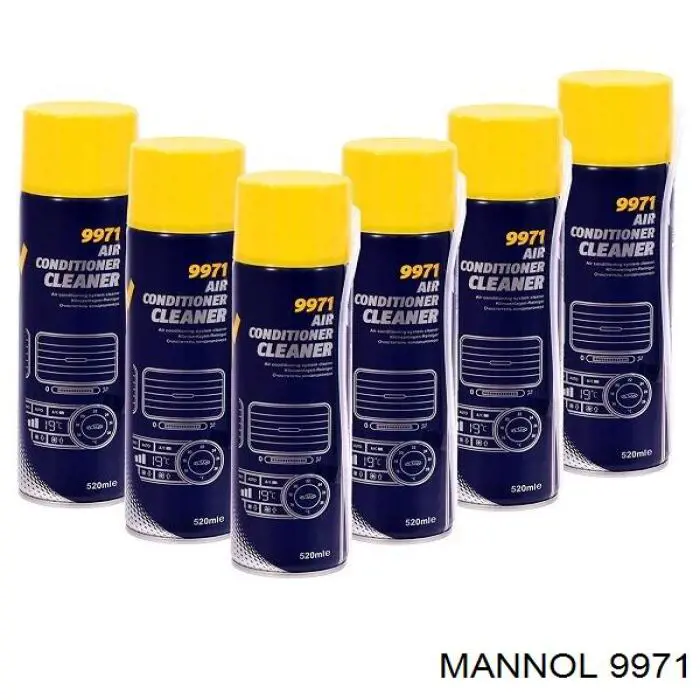 Аэрозольный очиститель систем кондиционирования Mannol 9971 цена, от 9.37 USD
