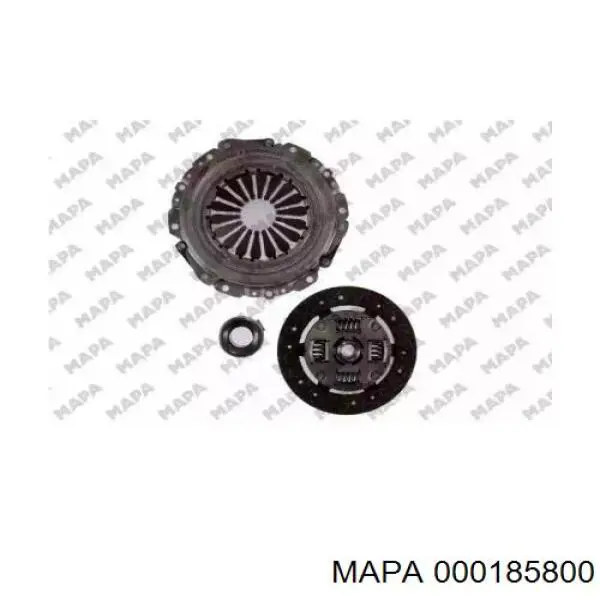 Комплект сцепления (3 части) Mapa 000185800 цена, от 62.21 USD
