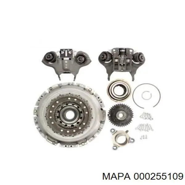Комплект сцепления (3 части) Ford 1702188 цена, от 65.02 USD
