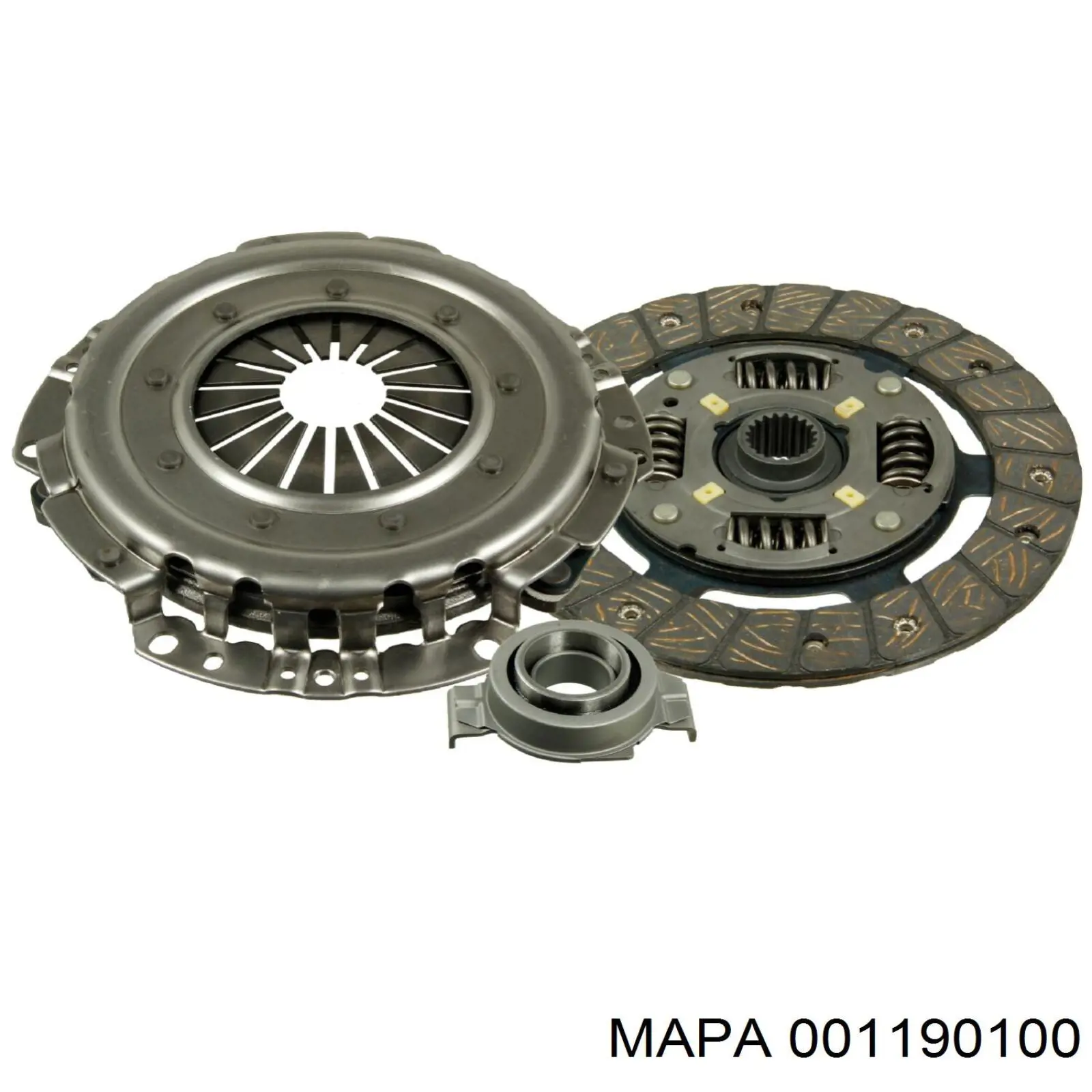 Комплект сцепления (3 части) VALEO 6804 цена, от 117.55 USD