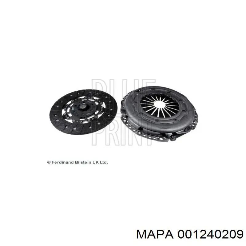 Комплект сцепления (3 части) Mecarm MK10012D цена, от 170.02 USD