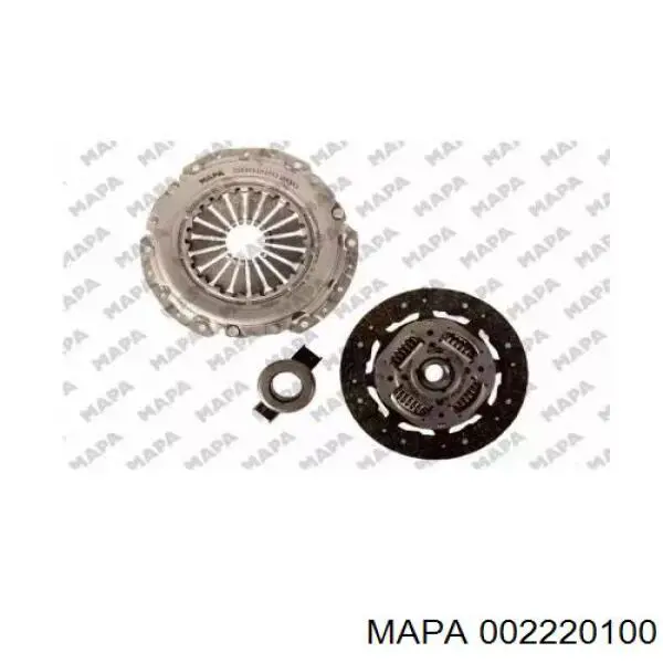 Комплект сцепления (3 части) Ford R93BX7L596BA цена, от 79.34 USD
