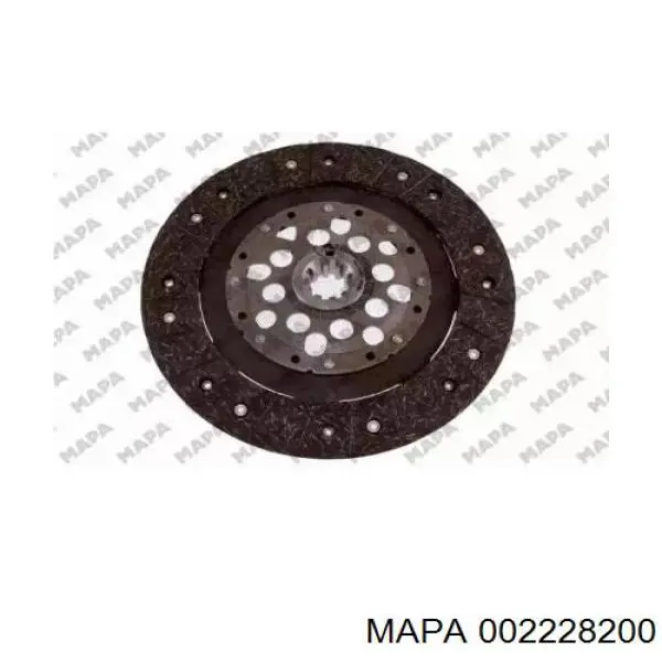 Купить 002228200 Mapa Комплект сцепления (диск, корзина, подшипник)