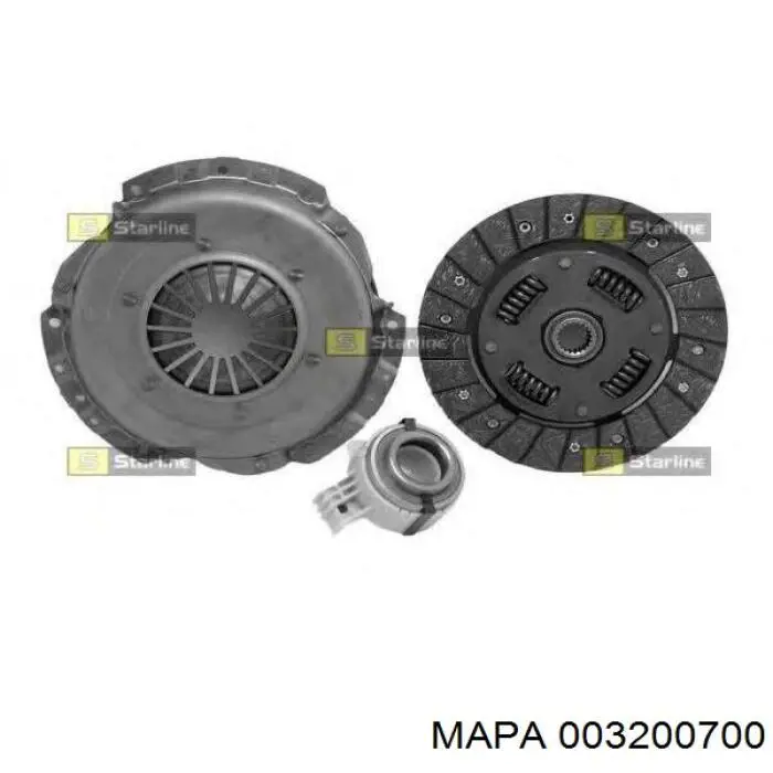 Купить 0071782136 Fiat/Alfa/Lancia Комплект сцепления (диск, корзина, подшипник)