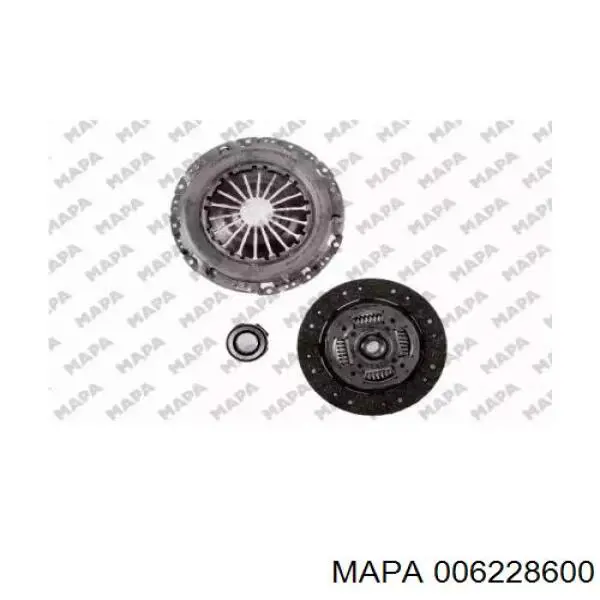 Купить 044198141AX VAG Комплект сцепления (диск, корзина, подшипник)