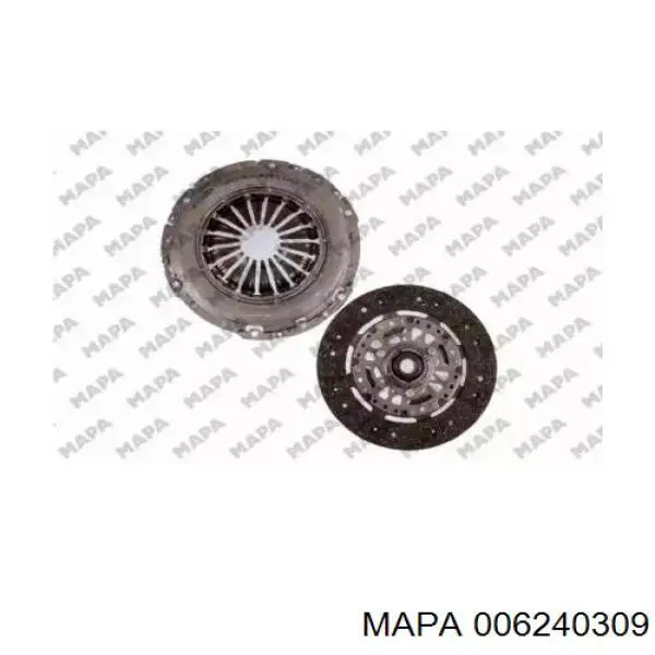 Комплект сцепления (3 части) Ford 1804546 цена, от 109.32 USD