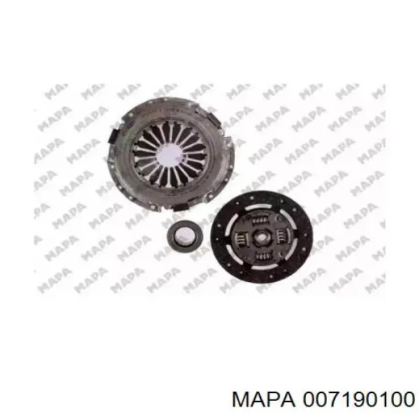 Комплект сцепления (3 части) Mecarm MK10023 цена, от 81.15 USD