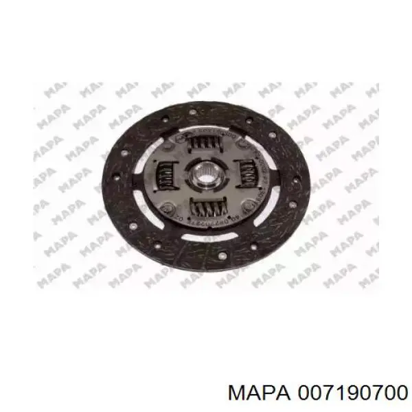 Комплект сцепления (3 части) Mapa 007190700 цена, от 67.53 USD