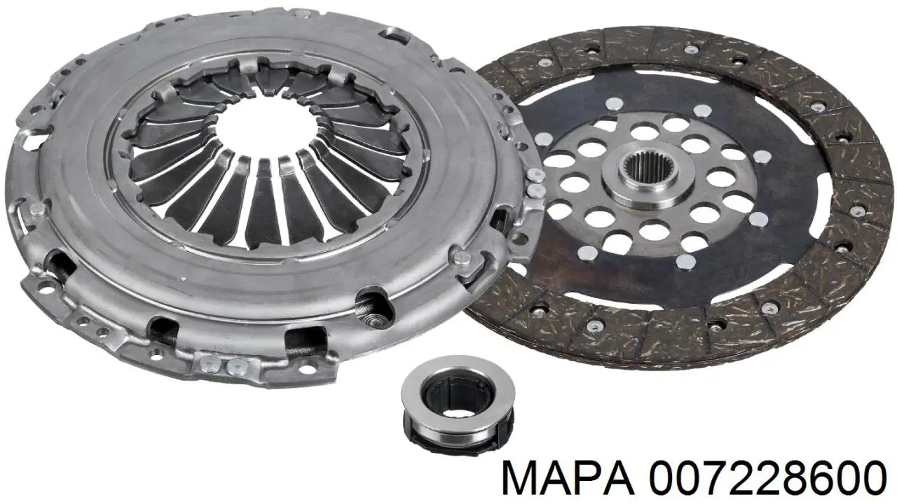 Комплект сцепления (3 части) National CK9824 цена, от 219.21 USD
