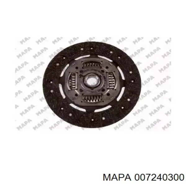Купить 007240300 Mapa Комплект сцепления (диск, корзина, подшипник)