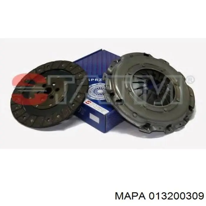 Комплект сцепления (3 части) Opel 1606489 цена, от 82.45 USD