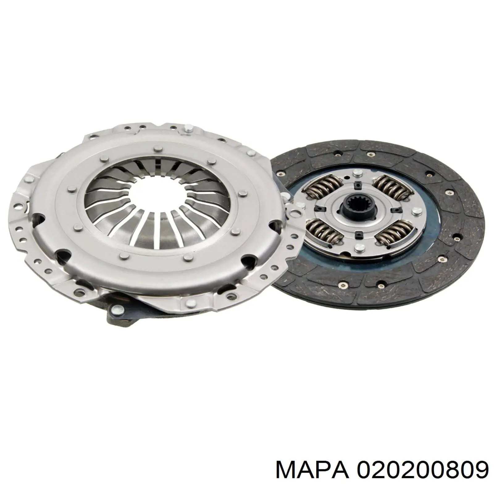 Комплект сцепления (3 части) Mapa 020200809 цена, от 80.87 USD
