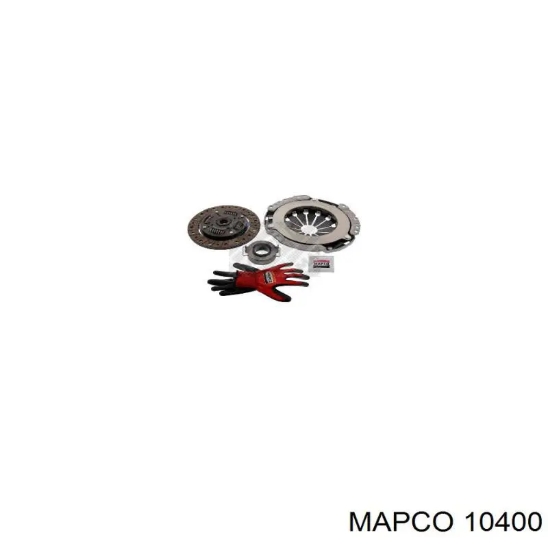 Kit de embrague (3 partes) 10400 Mapco