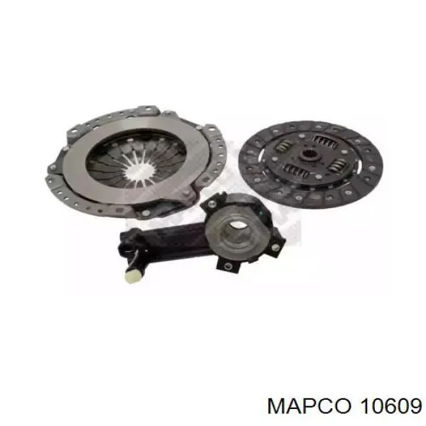 10609 Mapco kit de embraiagem (3 peças)