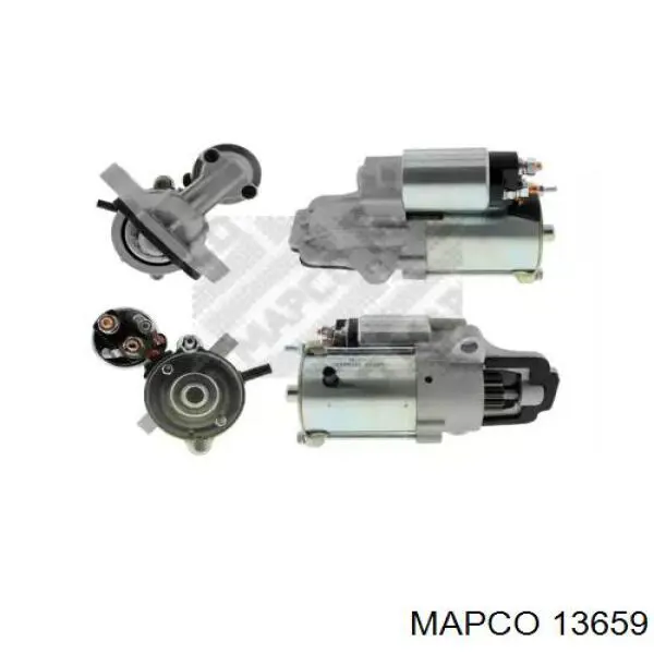 Motor de arranque 13659 Mapco
