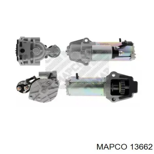 Motor de arranque 13662 Mapco