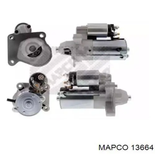 Motor de arranque 13664 Mapco