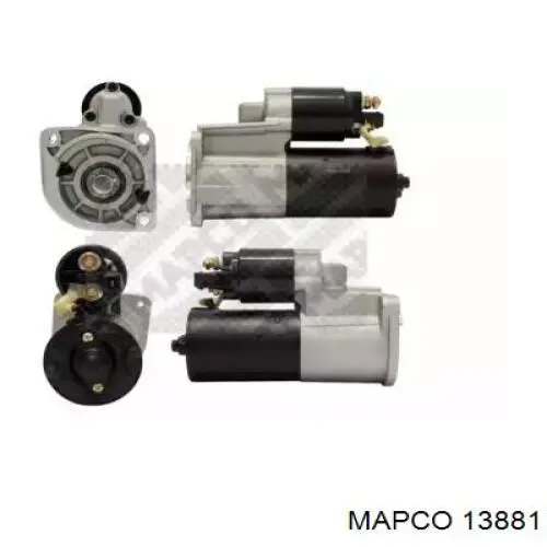 Motor de arranque 13881 Mapco