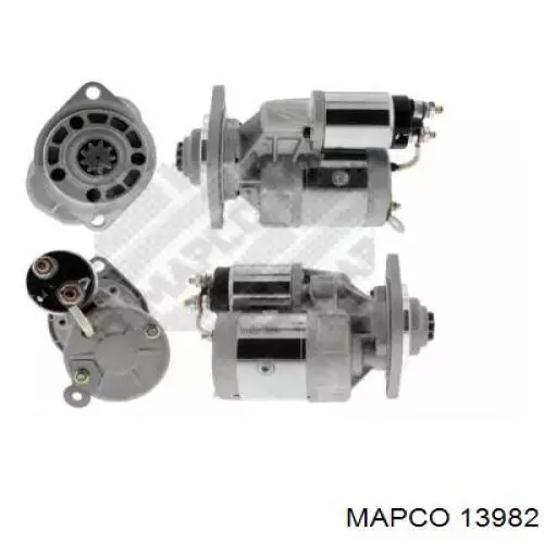 Motor de arranque 13982 Mapco