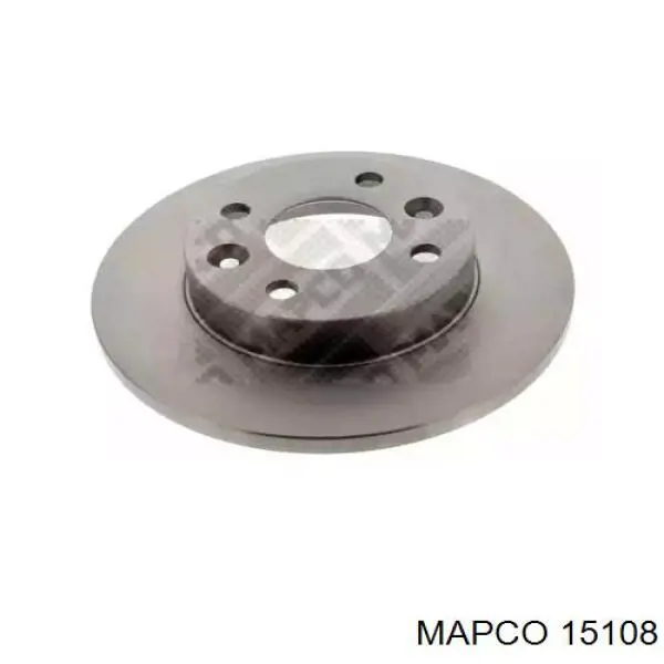 15108 Mapco диск тормозной передний