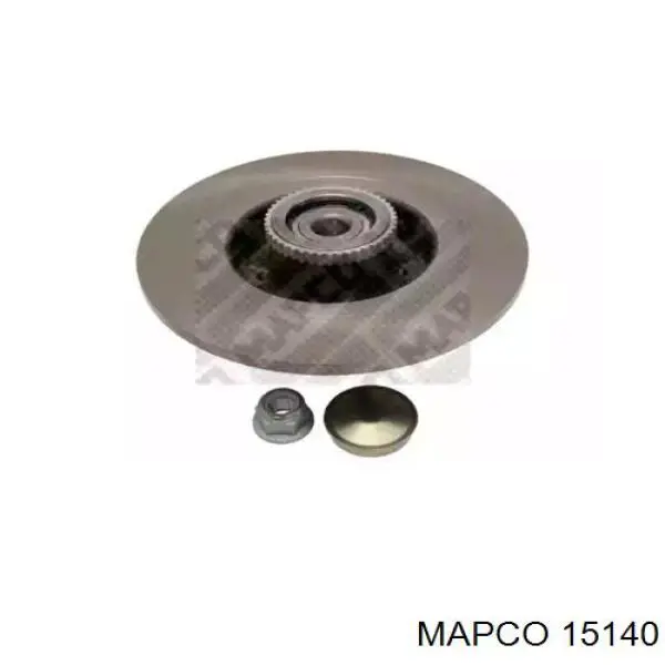 15140 Mapco диск тормозной задний