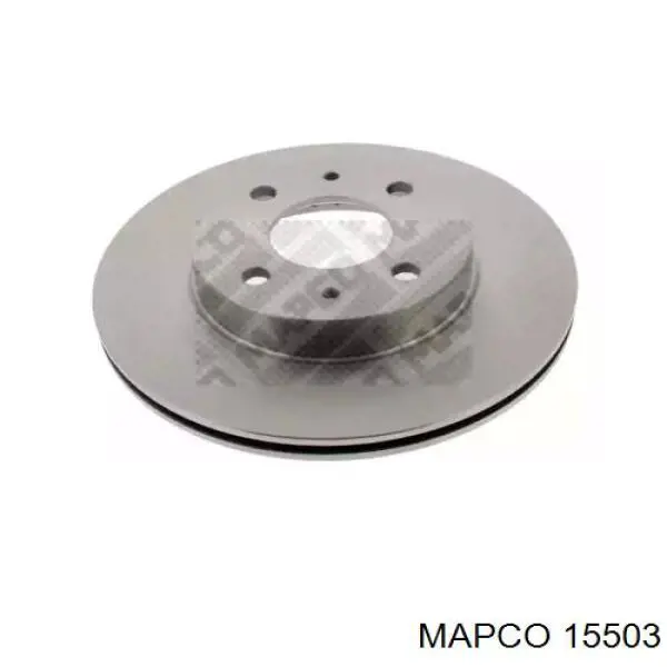 15503 Mapco диск тормозной передний