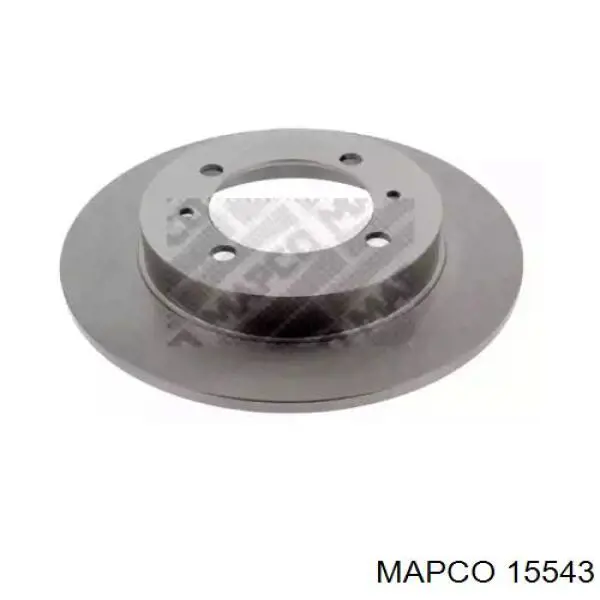 15543 Mapco диск тормозной задний