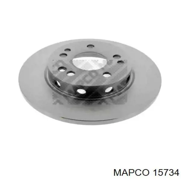 15734 Mapco диск тормозной передний