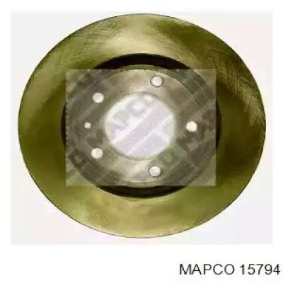 15794 Mapco диск тормозной передний