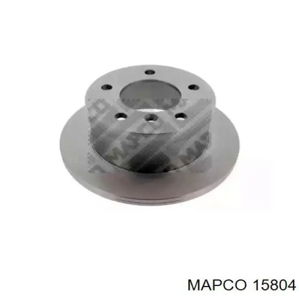 15804 Mapco диск тормозной задний