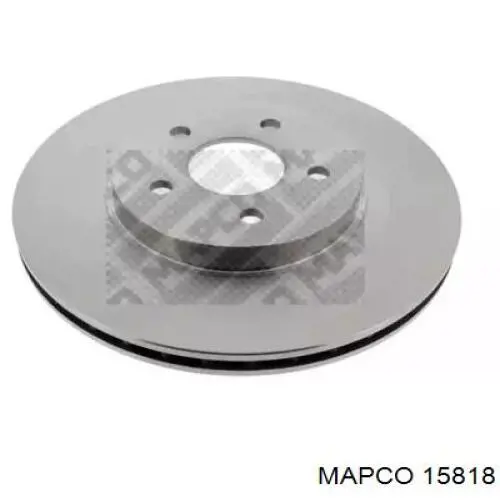 15818 Mapco диск тормозной передний