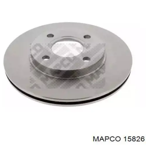 15826 Mapco диск тормозной передний