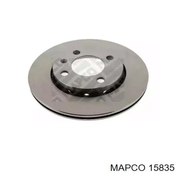 15835 Mapco диск тормозной передний