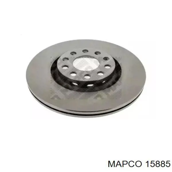 15885 Mapco диск тормозной передний