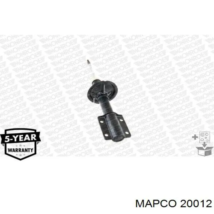 20012 Mapco амортизатор передний