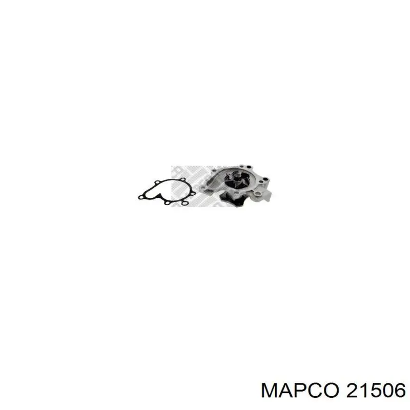 Bomba de agua 21506 Mapco