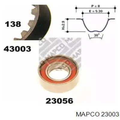 Комплект ГРМ 23003 Mapco