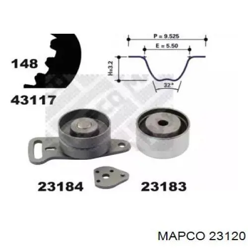 Комплект ГРМ 23120 Mapco