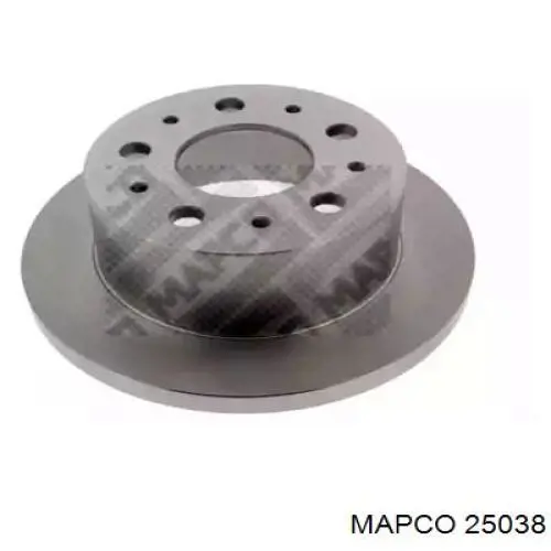 Тормозные диски 25038 Mapco