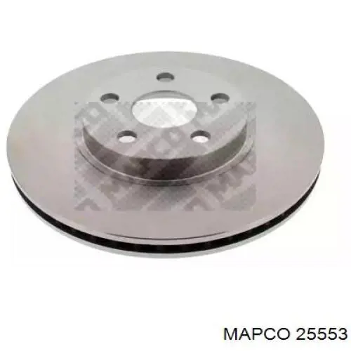 25553 Mapco диск тормозной передний