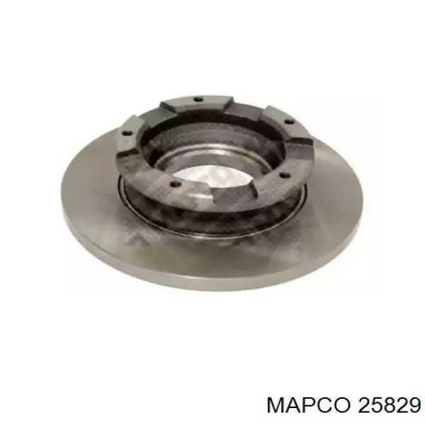 25829 Mapco диск тормозной задний